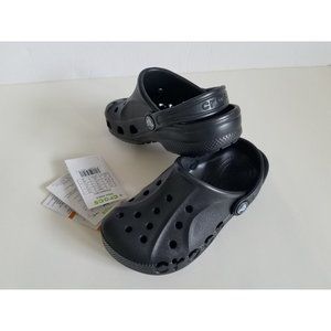 NEW Genuine Crocs Kids Boys Girl Shoes Black 12, 1
